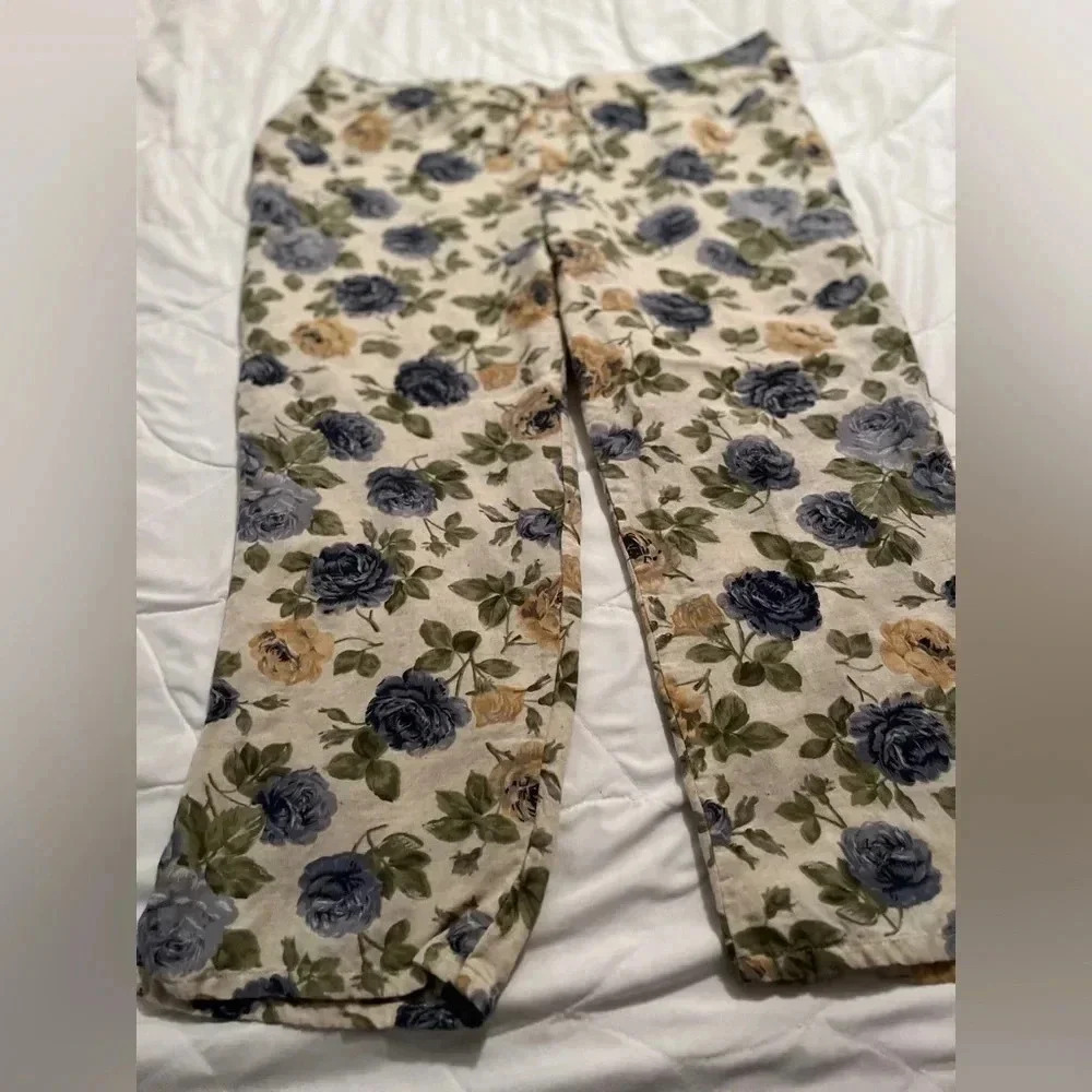 Speed Star size medium women’s linen blend pants with drawstring